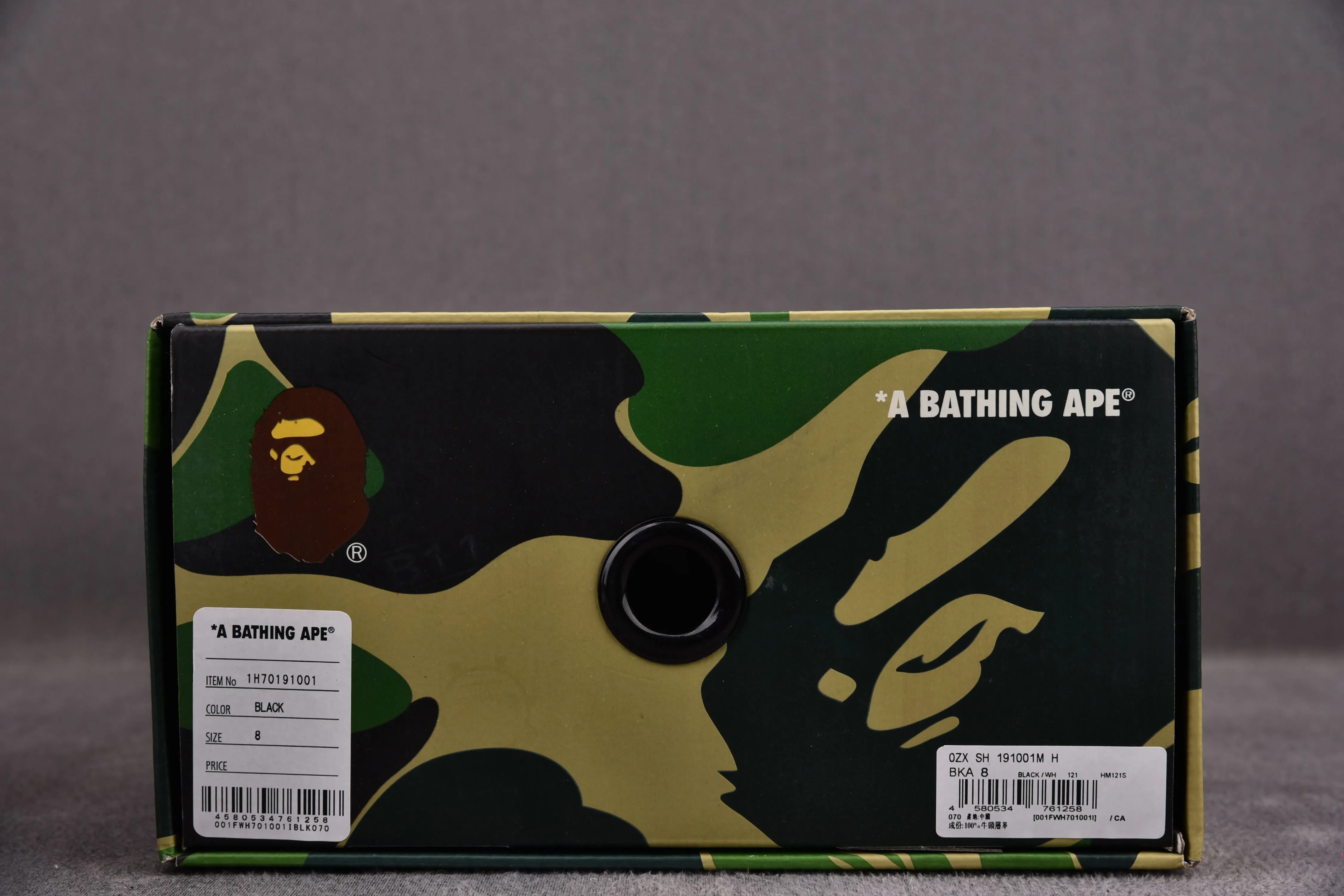 A Bathing Ape Bape Sta Low Black