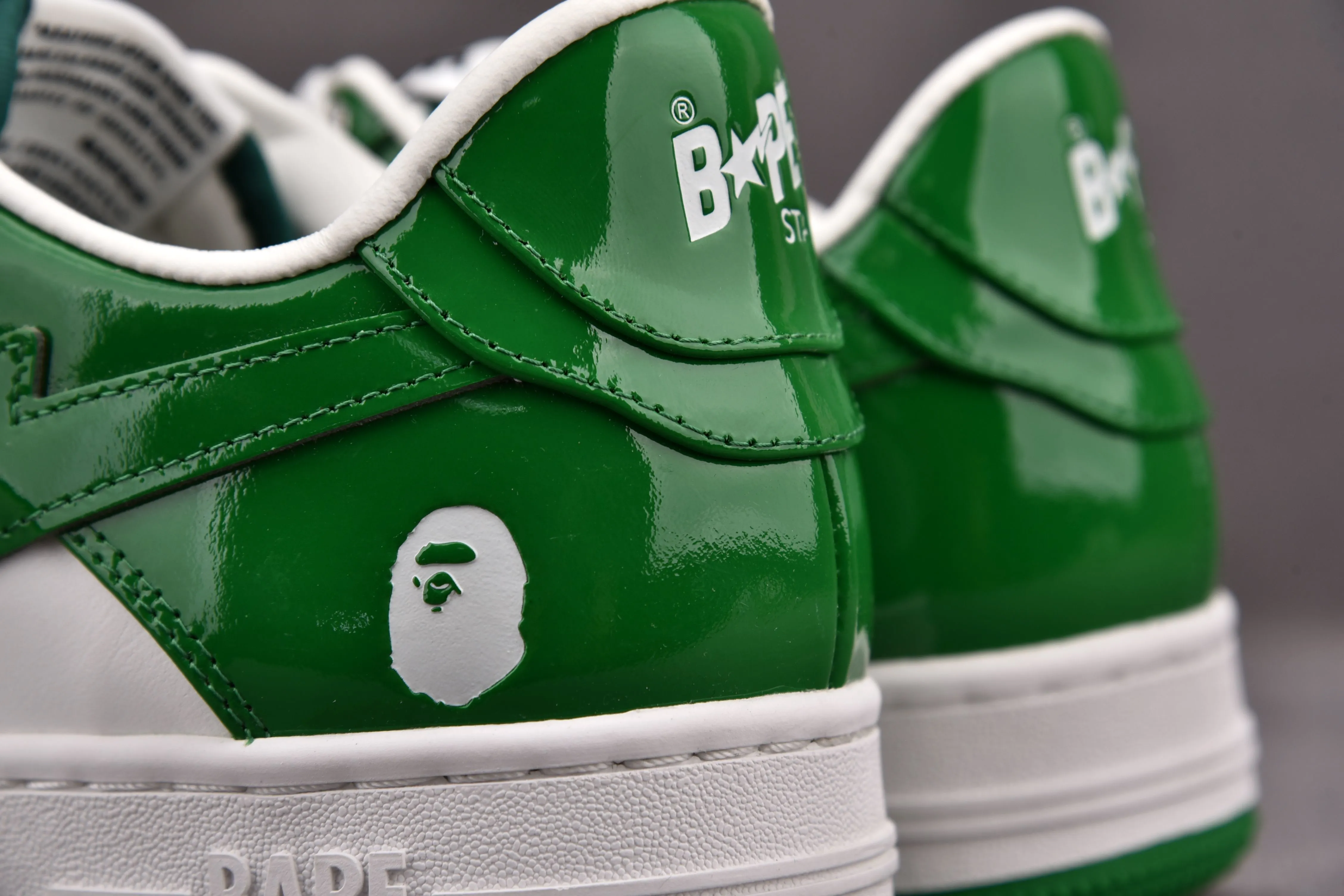 A Bathing Ape Bape Sta Low Green