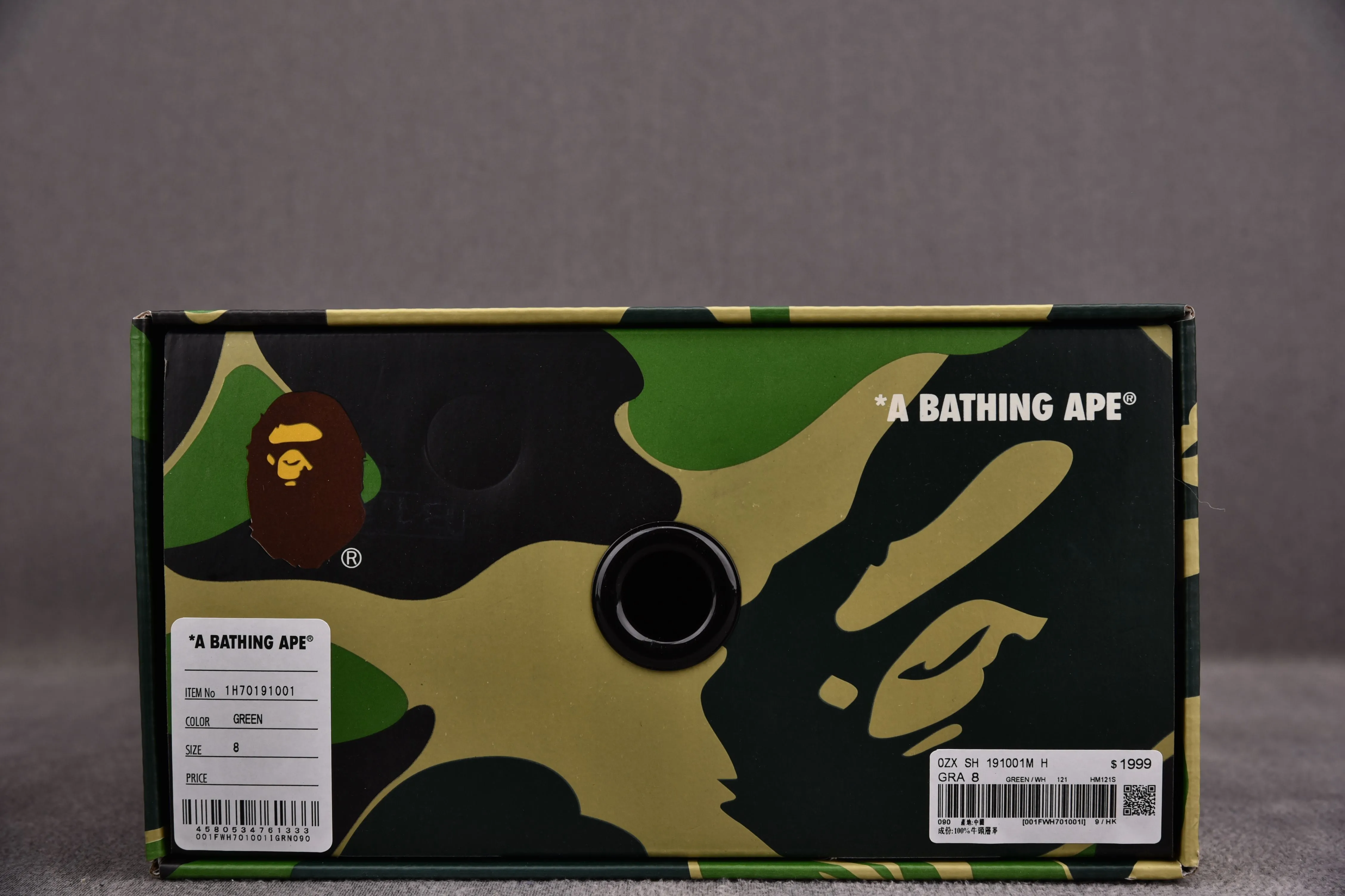 A Bathing Ape Bape Sta Low Green