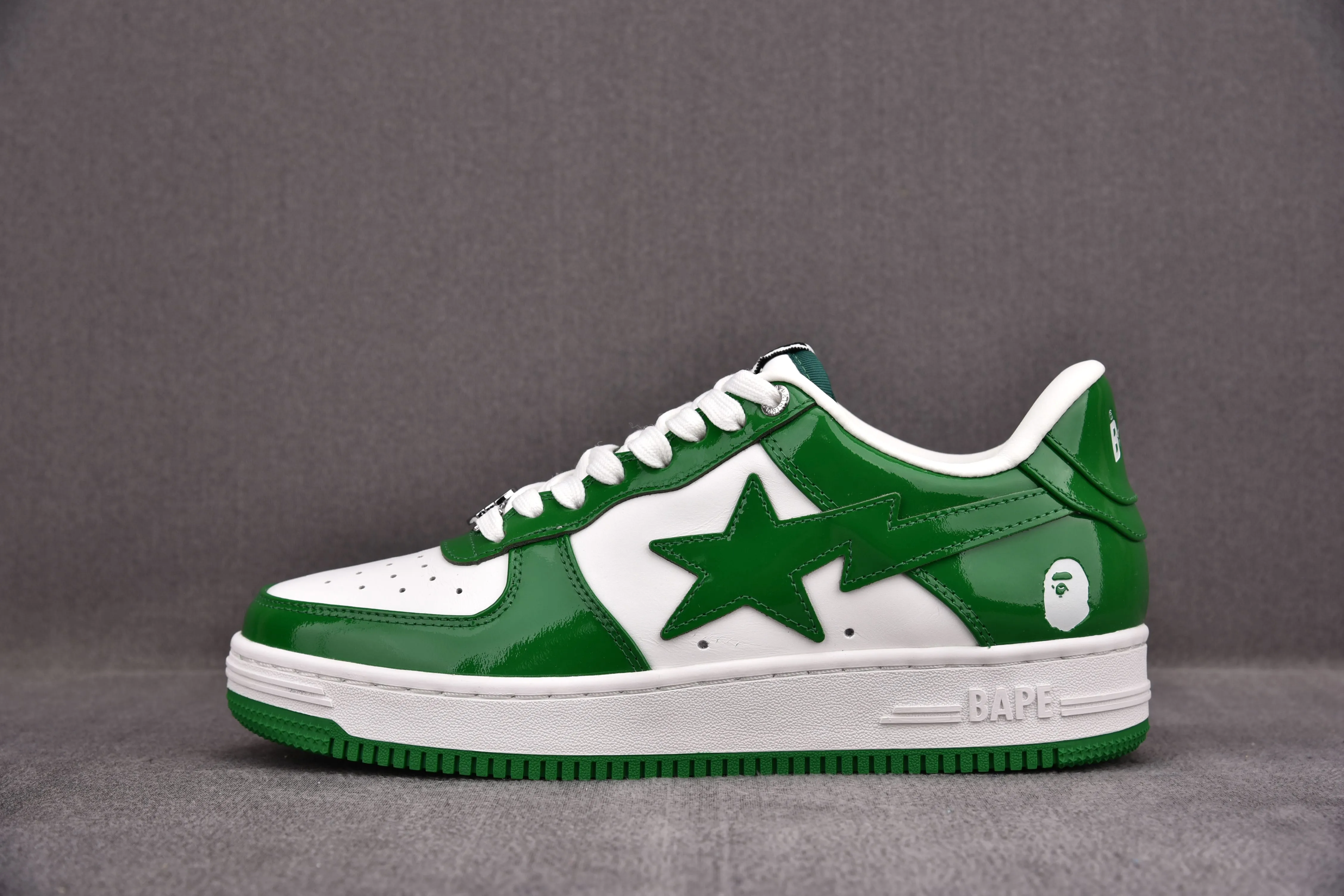 A Bathing Ape Bape Sta Low Green