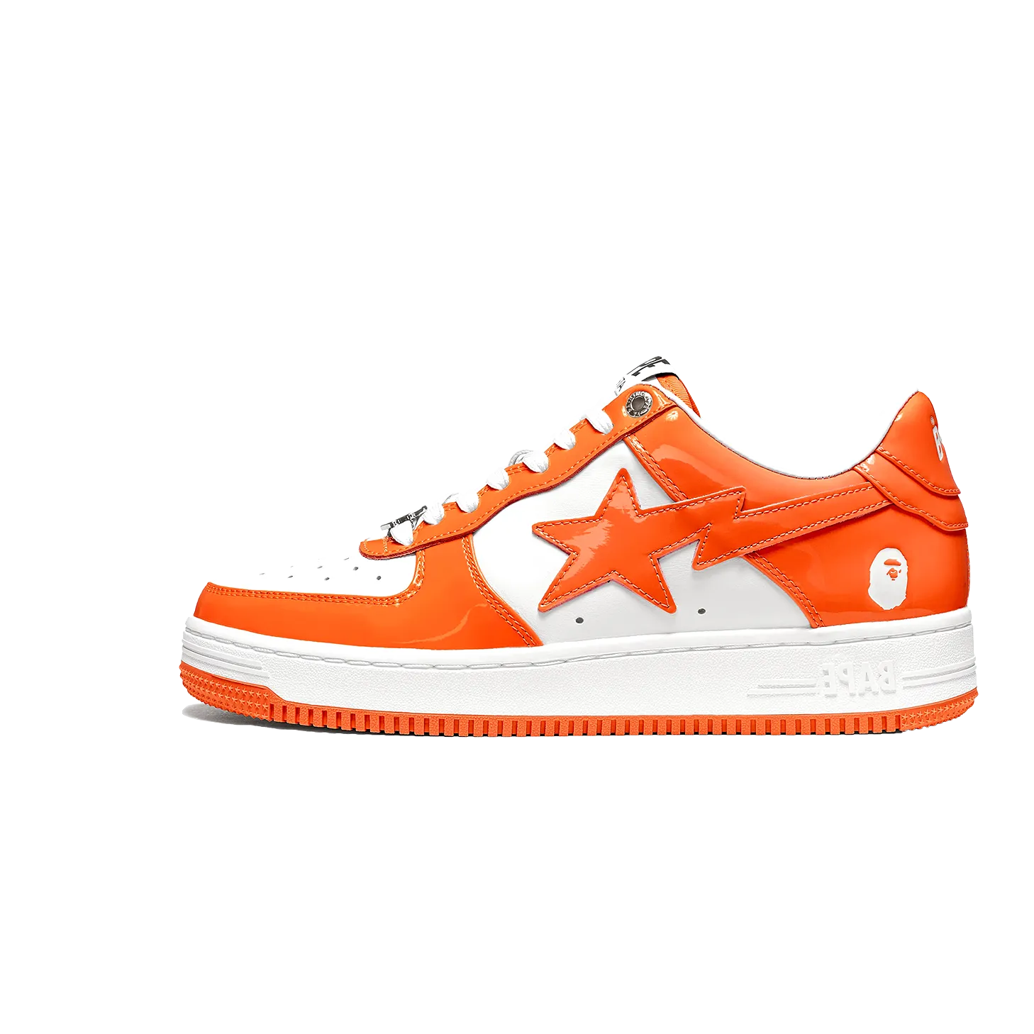 A Bathing Ape Bape Sta Low Orange