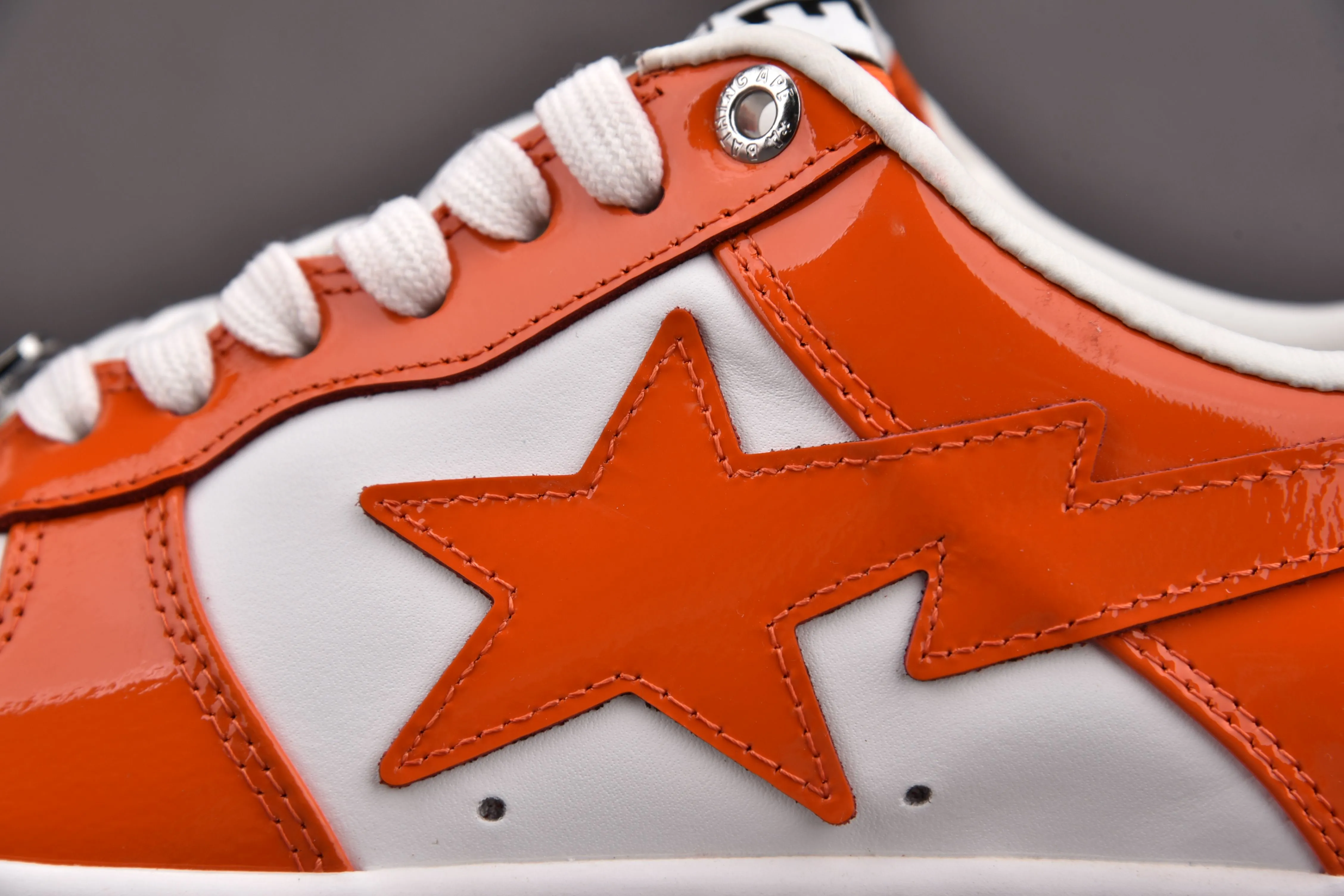 A Bathing Ape Bape Sta Low Orange