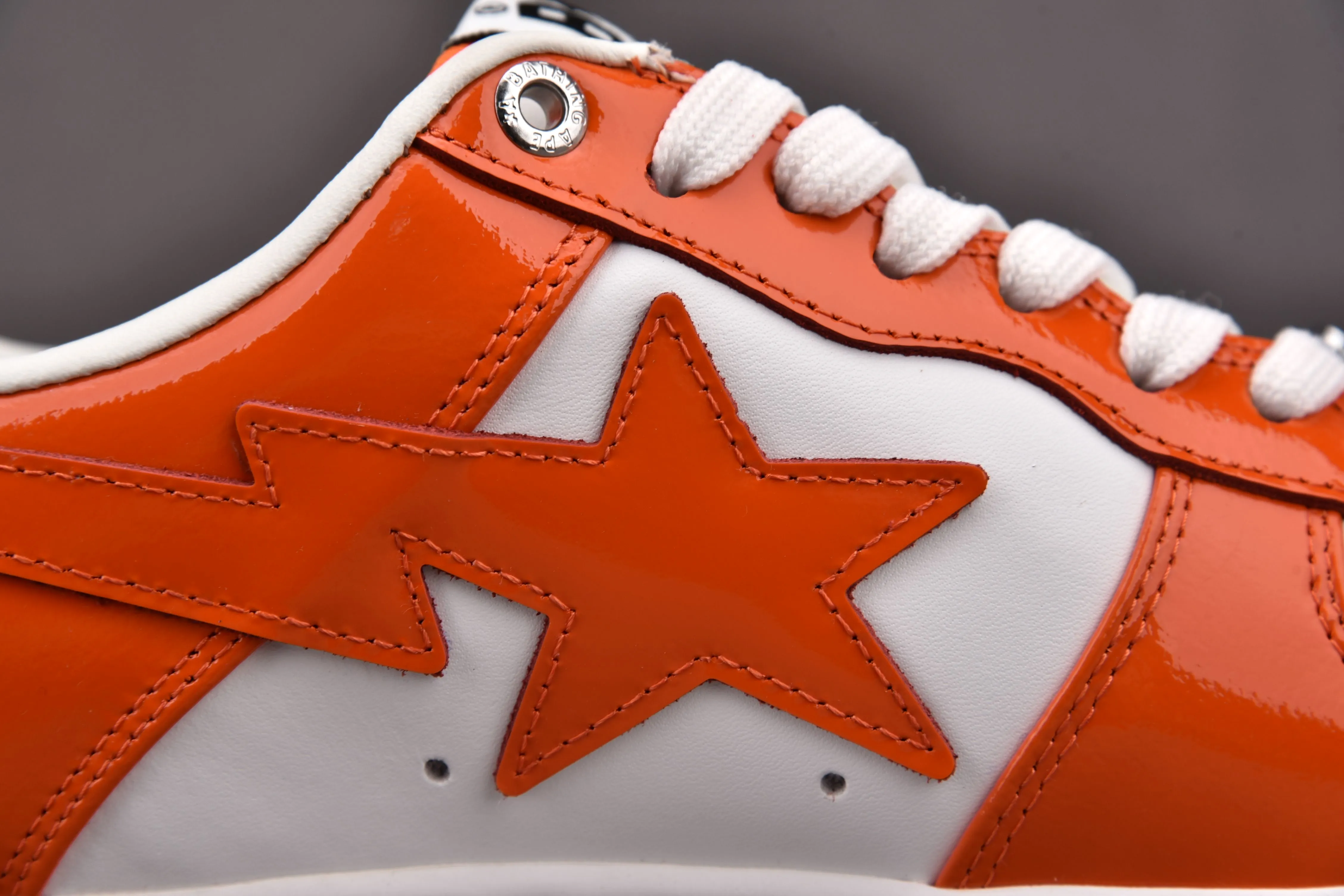 A Bathing Ape Bape Sta Low Orange