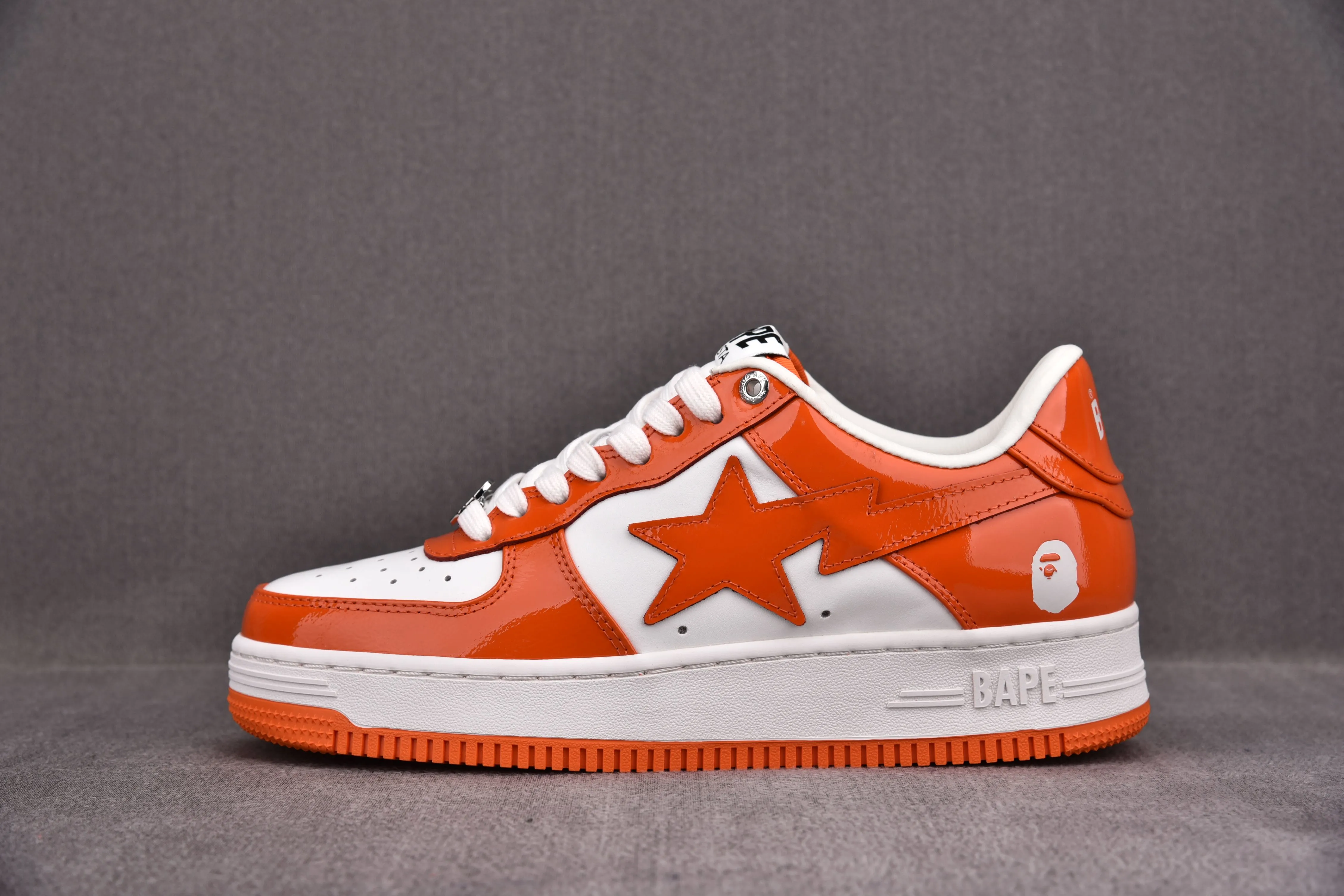 A Bathing Ape Bape Sta Low Orange