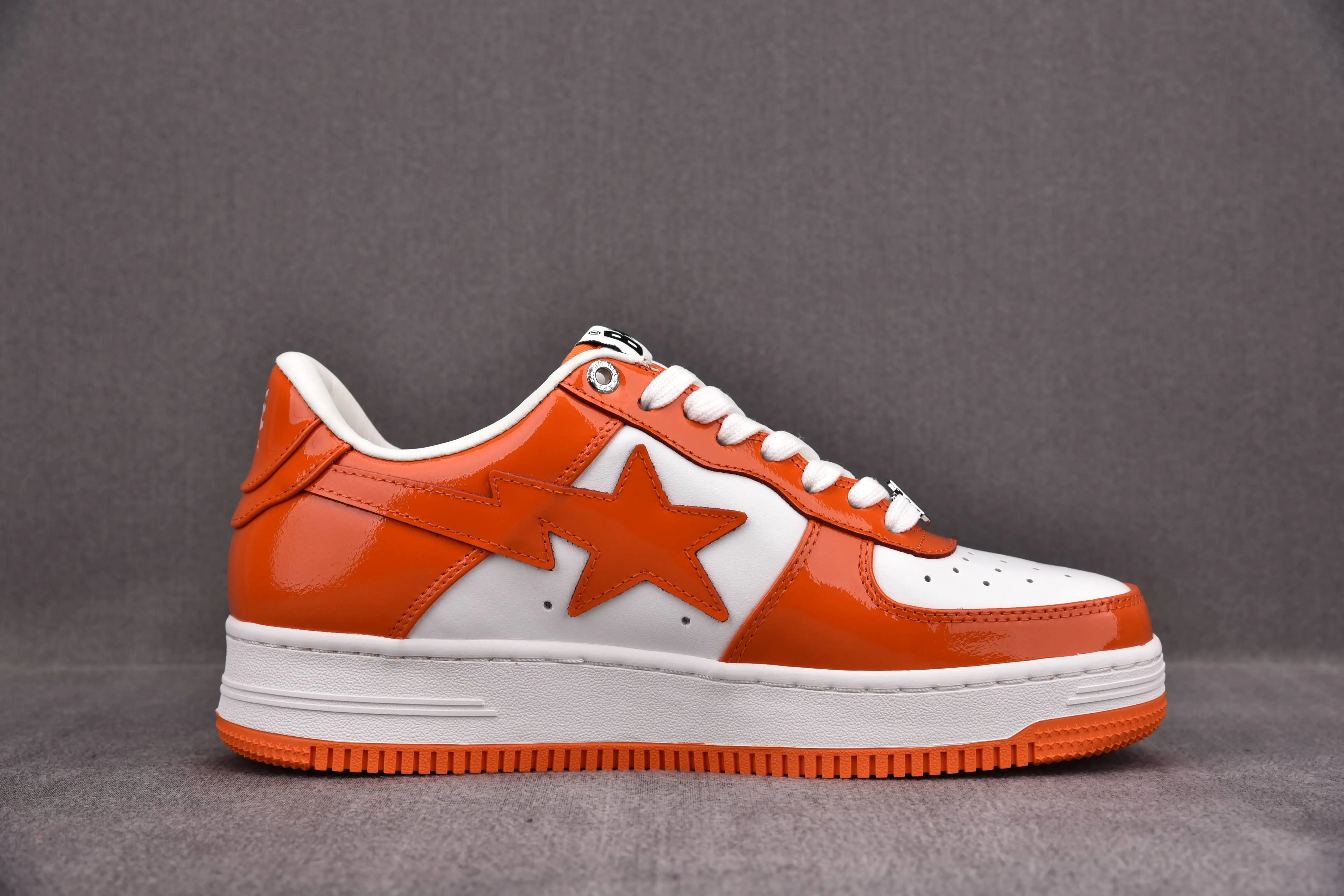 A Bathing Ape Bape Sta Low Orange