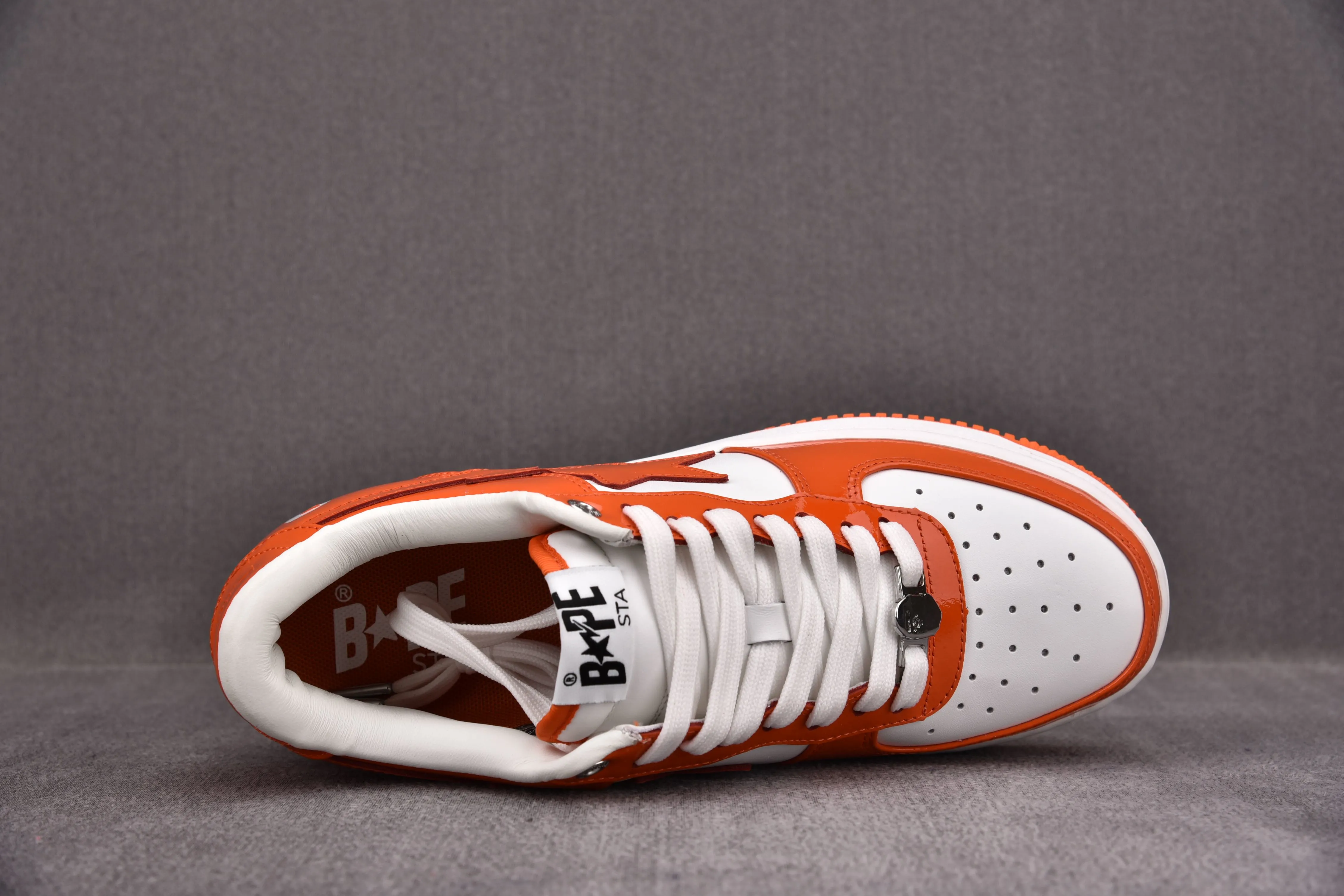 A Bathing Ape Bape Sta Low Orange