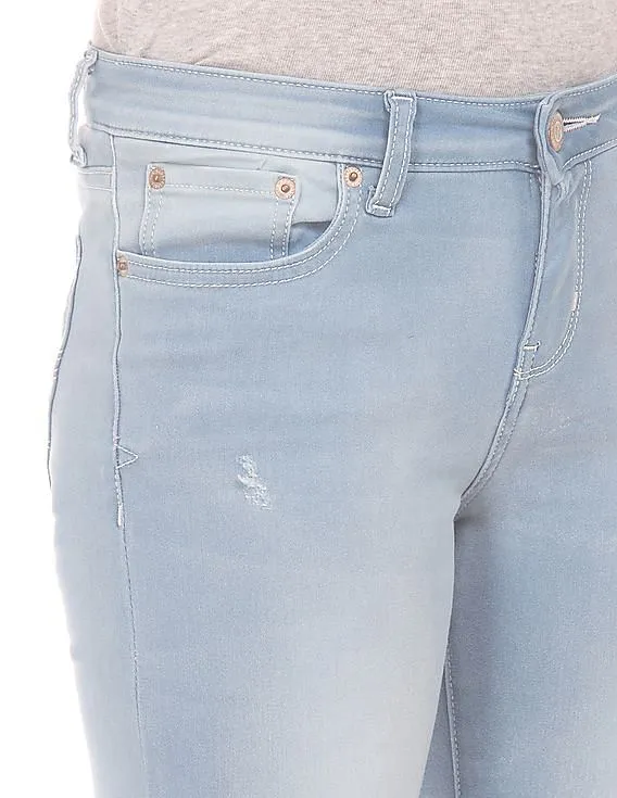 Aeropostale Stone Wash Ripped Jeans