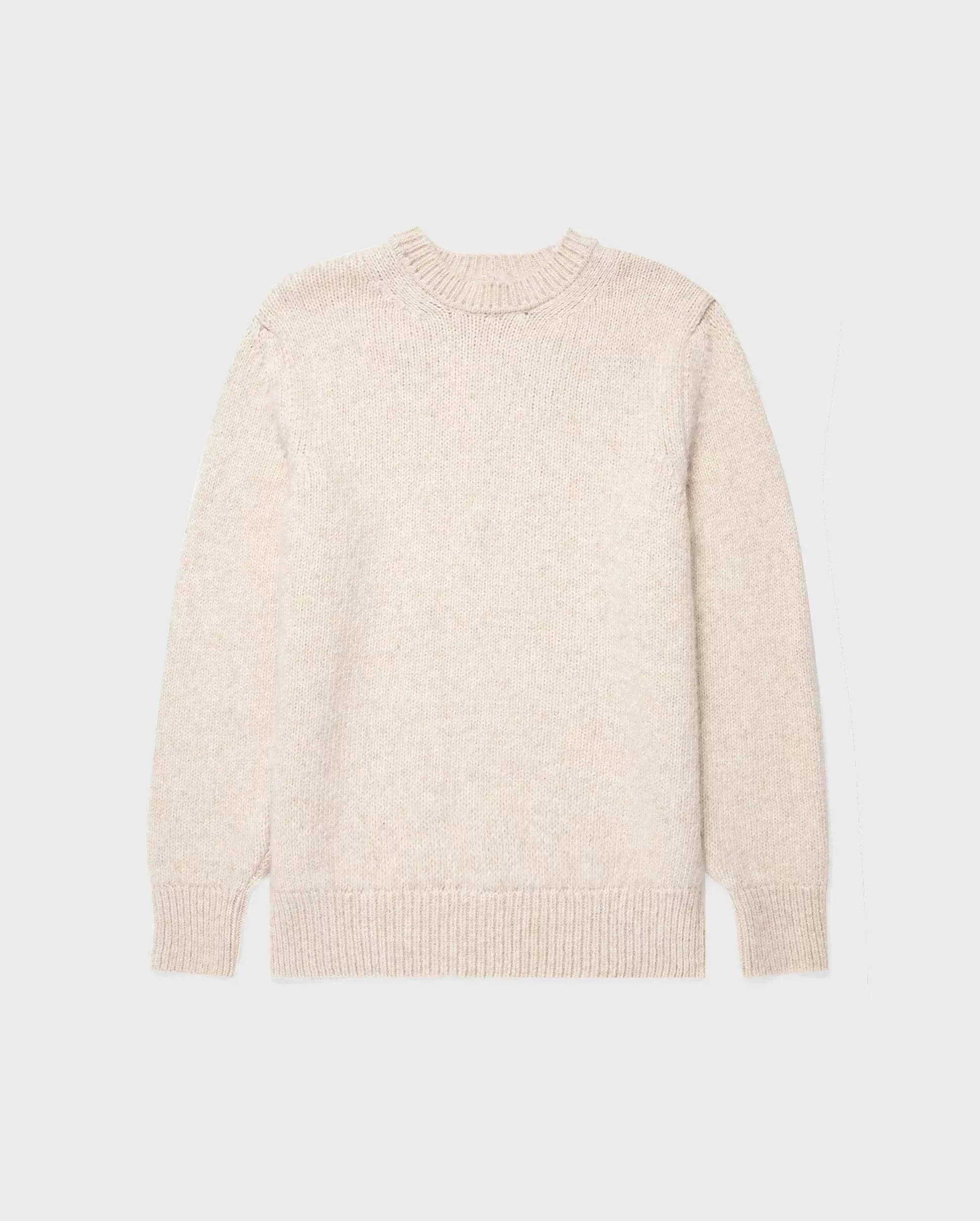 ALPACA BLEND JUMPER / ECRU