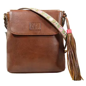 Ariat Addison Style Conceal Carry Crossbody Brown