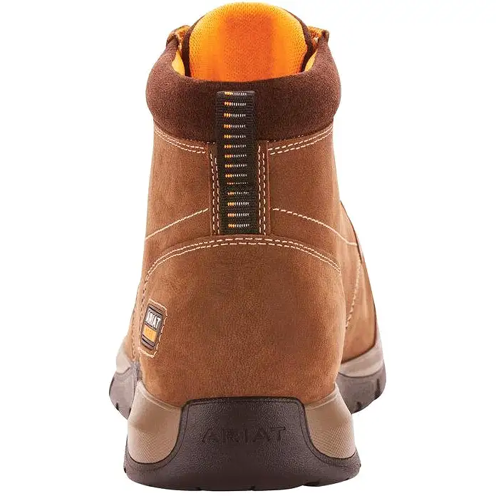 Ariat Men's Edge LTE Chukka 6 Comp Toe Work Boot - Brown - 10024951