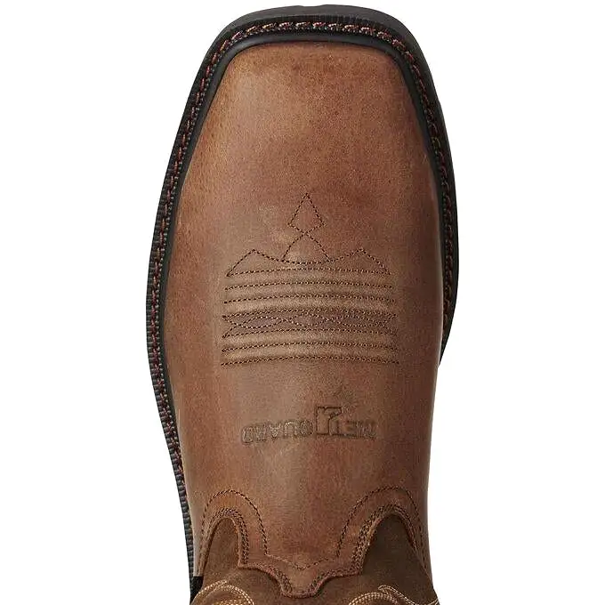 Ariat Men's Groundbreaker 10 Stl Toe WP MetGuard Western Work Boot - 10020063