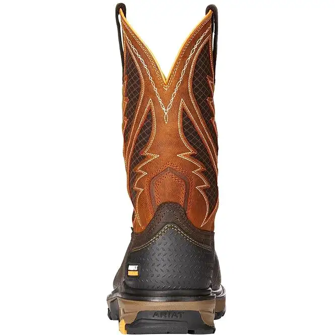 Ariat Men's Intrepid VentTEK 11 Comp Toe Work Boot - Brown - 10023042