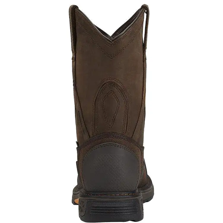 Ariat Men's OverDrive XTR 10 Comp Toe WP Work Boot - Brown - 10012942