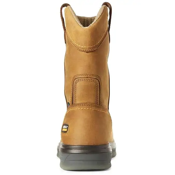 Ariat Men's Turbo 10 Carbon Toe WP Wellington Work Boot- Bark - 10027328