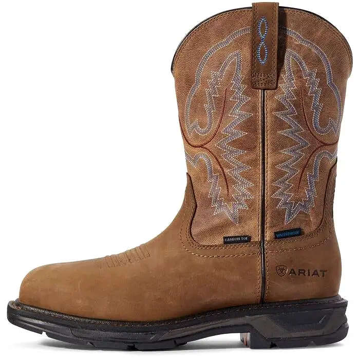 Ariat Men's WorkHog XT 11 Carbon Toe Western Work Boot - Brown - 10031483