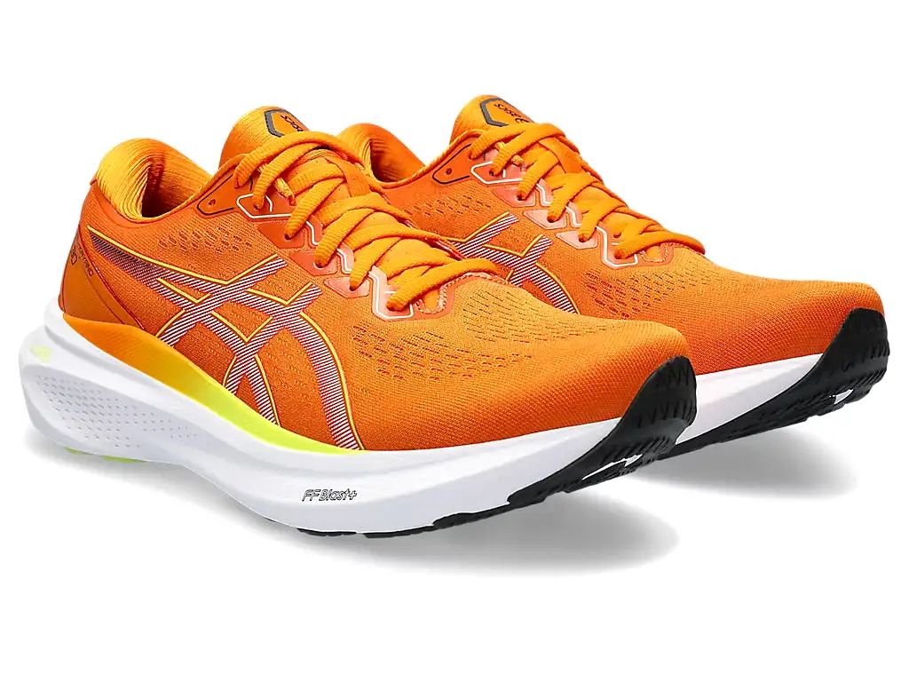 Asics Men's GEL-KAYANO 30 - BRIGHT ORANGE/WHITE