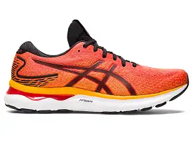 Asics Men's GEL-NIMBUS 24 - CHERRY TOMATO/BLACK