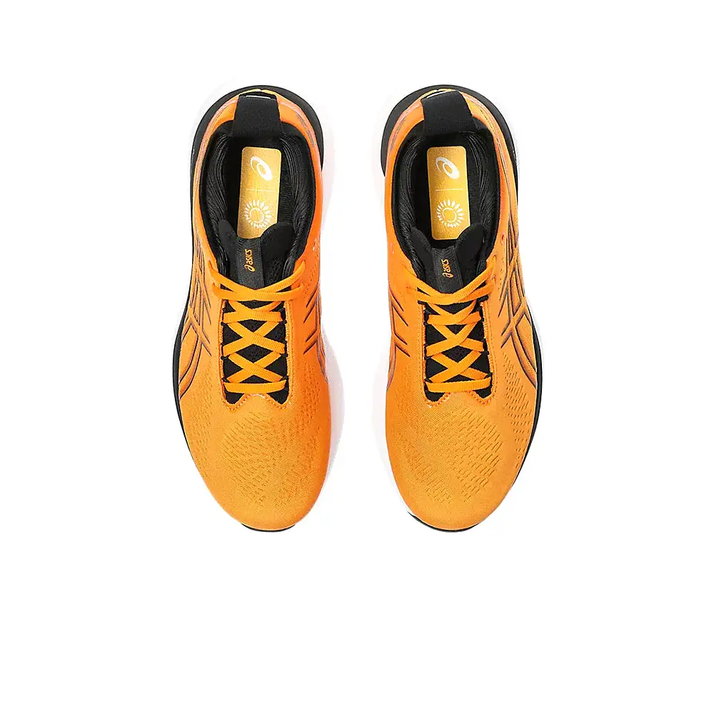 Asics Men's GEL-NIMBUS 25 - BRIGHT ORANGE/BLACK