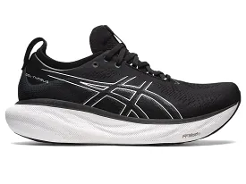 Asics Men's GEL-NIMBUS 25 WIDE - BLACK/PURE SILVER