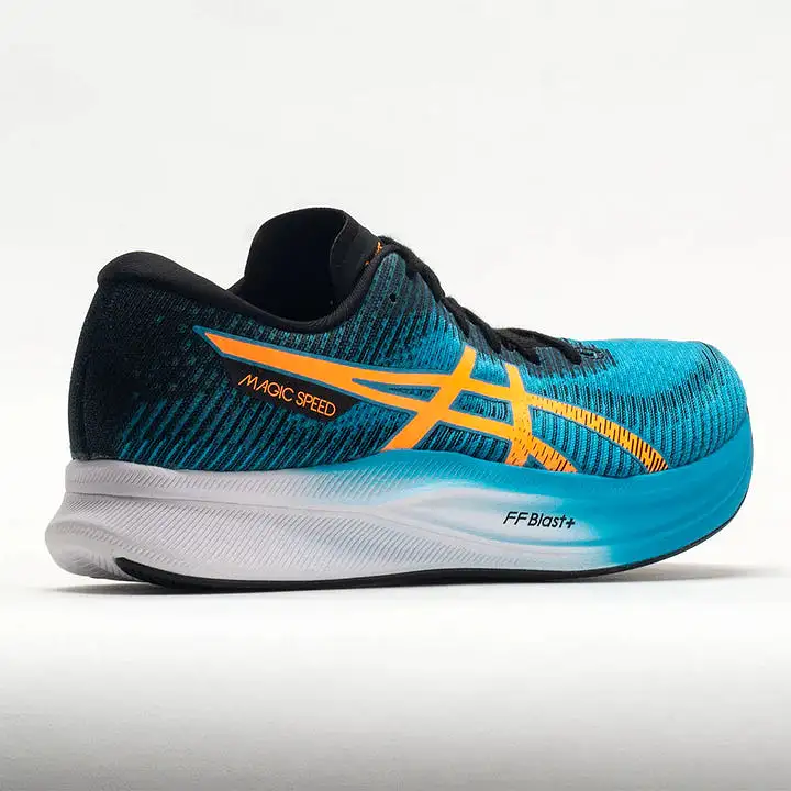 Asics Men's MAGIC SPEED 2 Wide - ISLAND BLUE/ORANGE POP