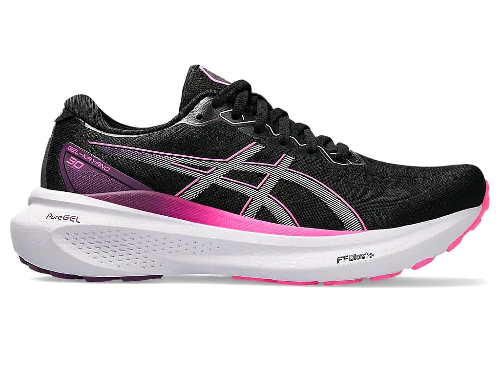 Asics Women's GEL-KAYANO 30 Wide - BLACK/LILAC HINT