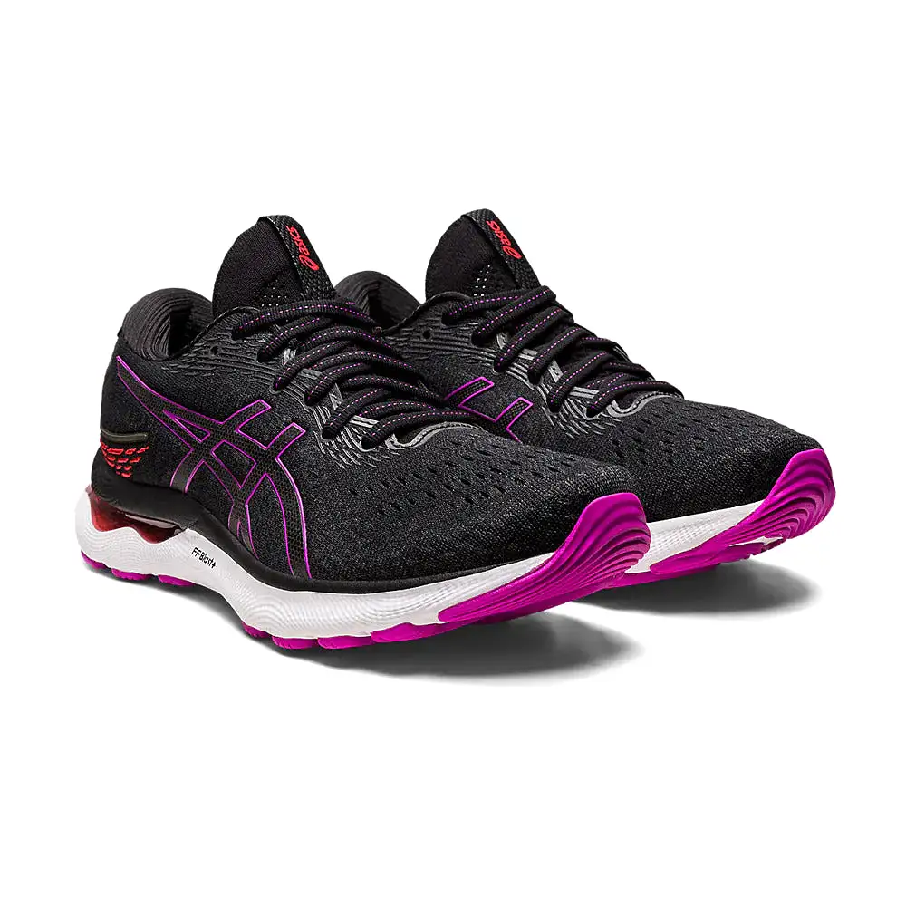 Asics Women's GEL-NIMBUS 24 - BLACK/ORCHID