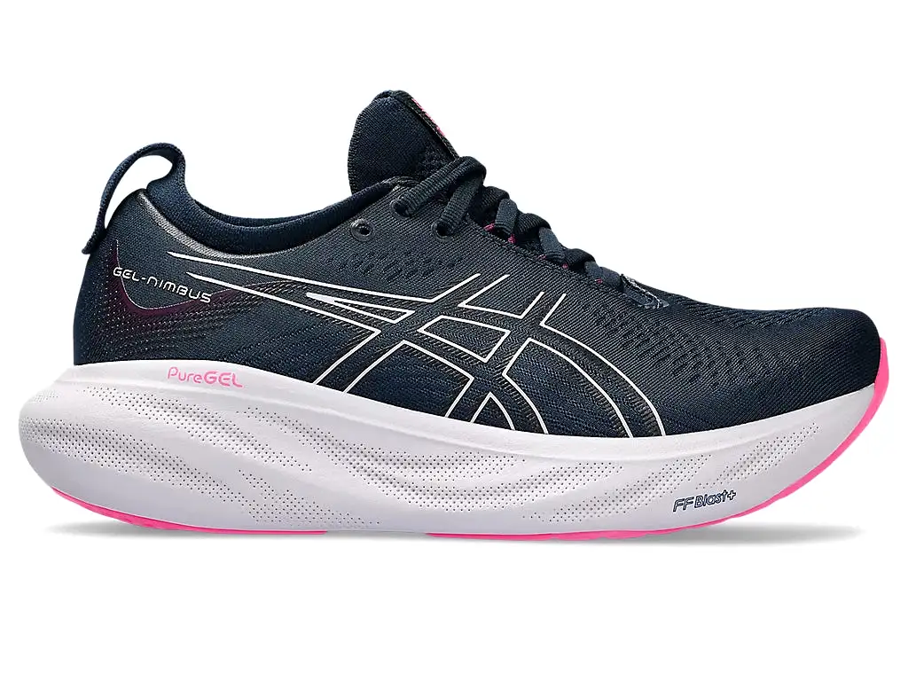 Asics Women's GEL-NIMBUS 25 - French Blue/Lilac Hint