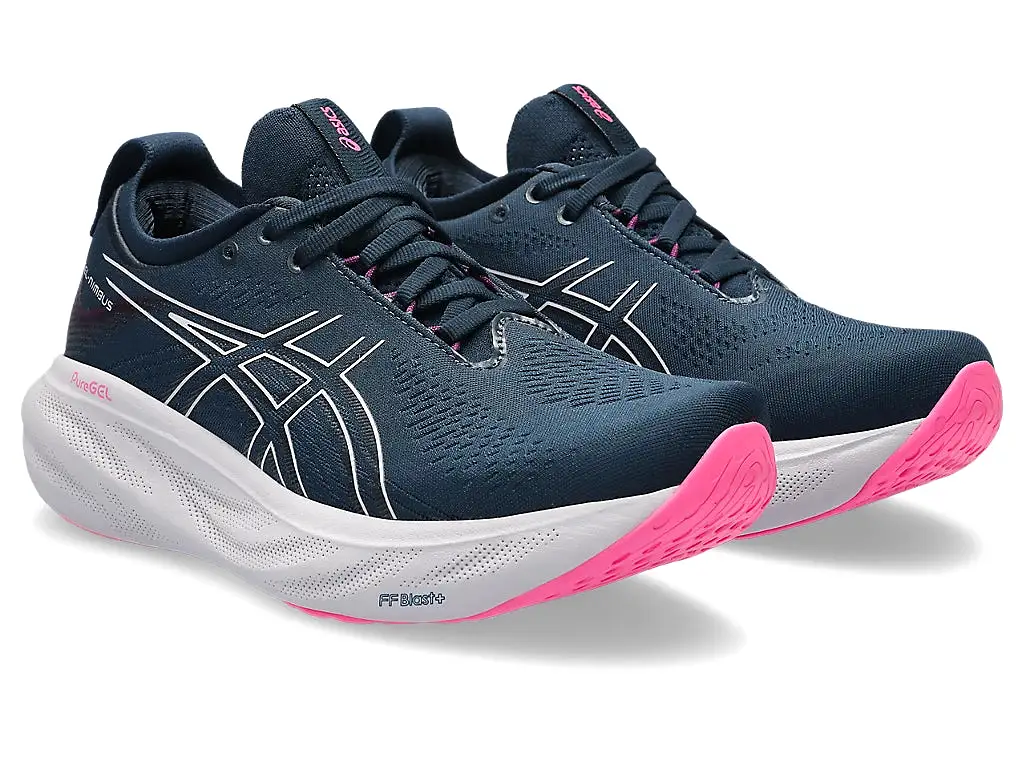 Asics Women's GEL-NIMBUS 25 - French Blue/Lilac Hint