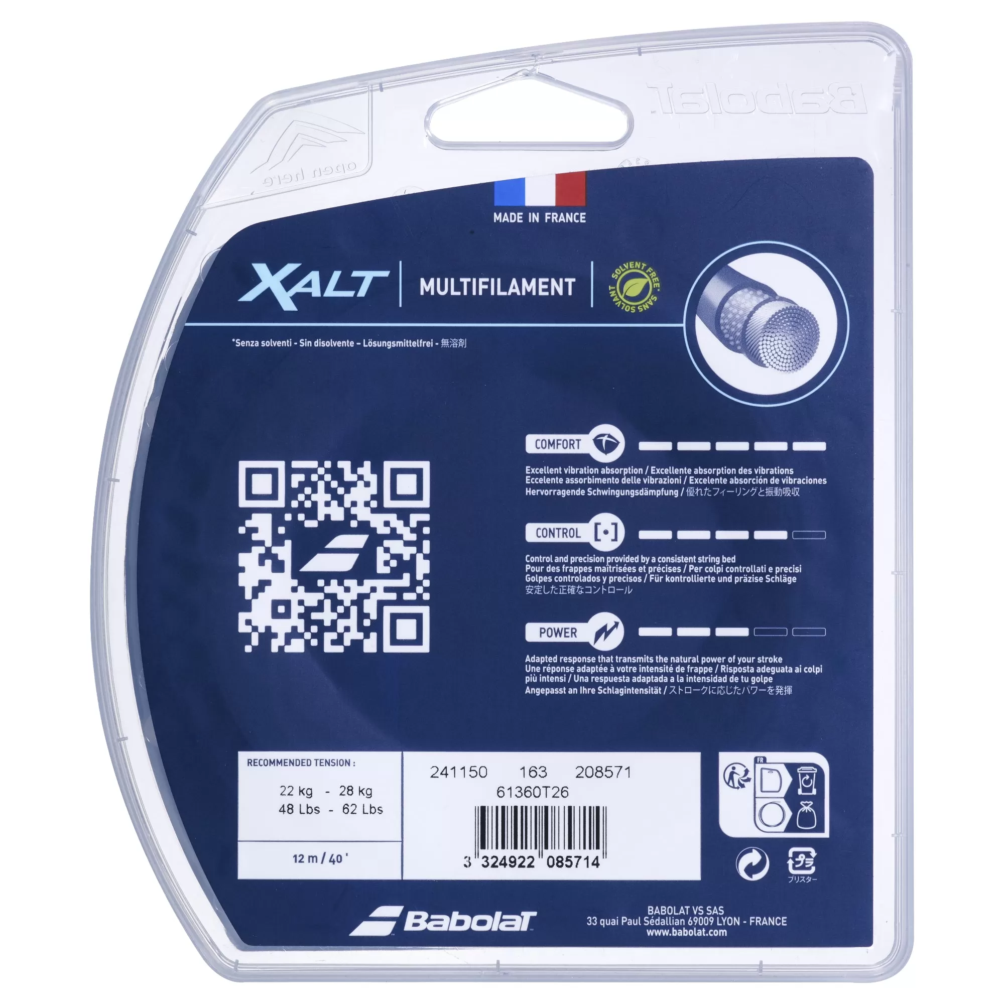 Babolat Xalt multifilament string