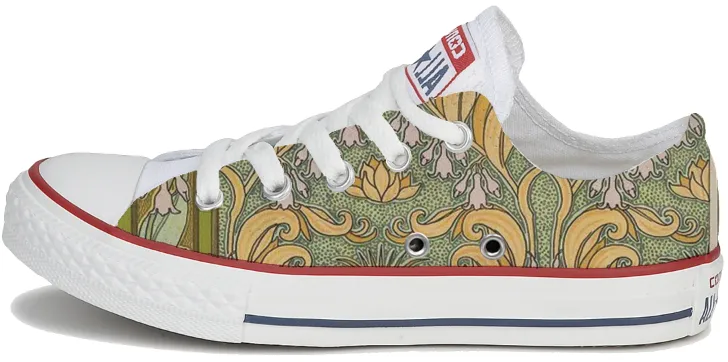 Baggins Original Low Tops Art Nouveau Yellow