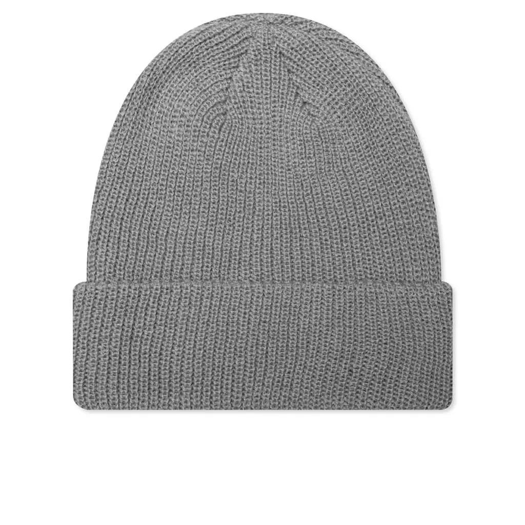 Basic Cuff Beanie - Light Grey