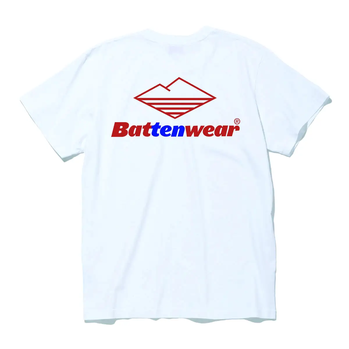 BATTENWEAR 10th Anniversary Team S/S Pocket Tee White