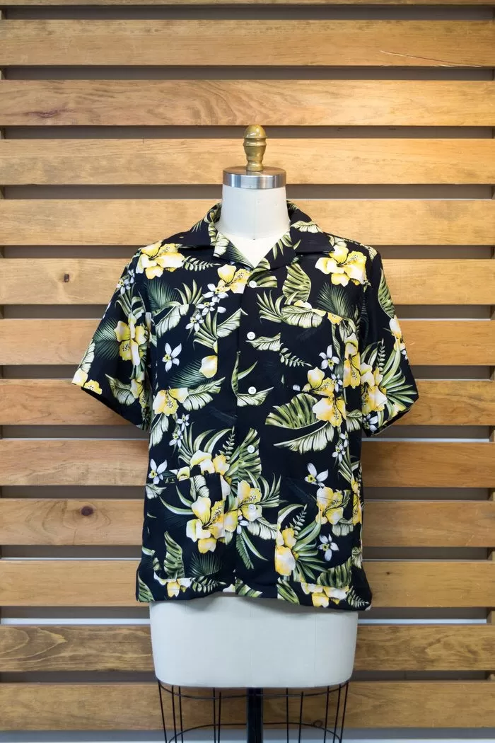 BATTENWEAR Five Pocket Island Shirt, Flower Print