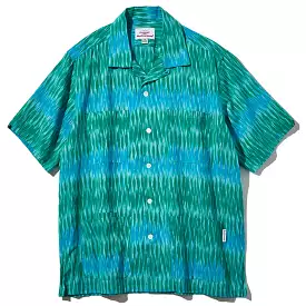 BATTENWEAR Five Pocket Island Shirt Green Ikat