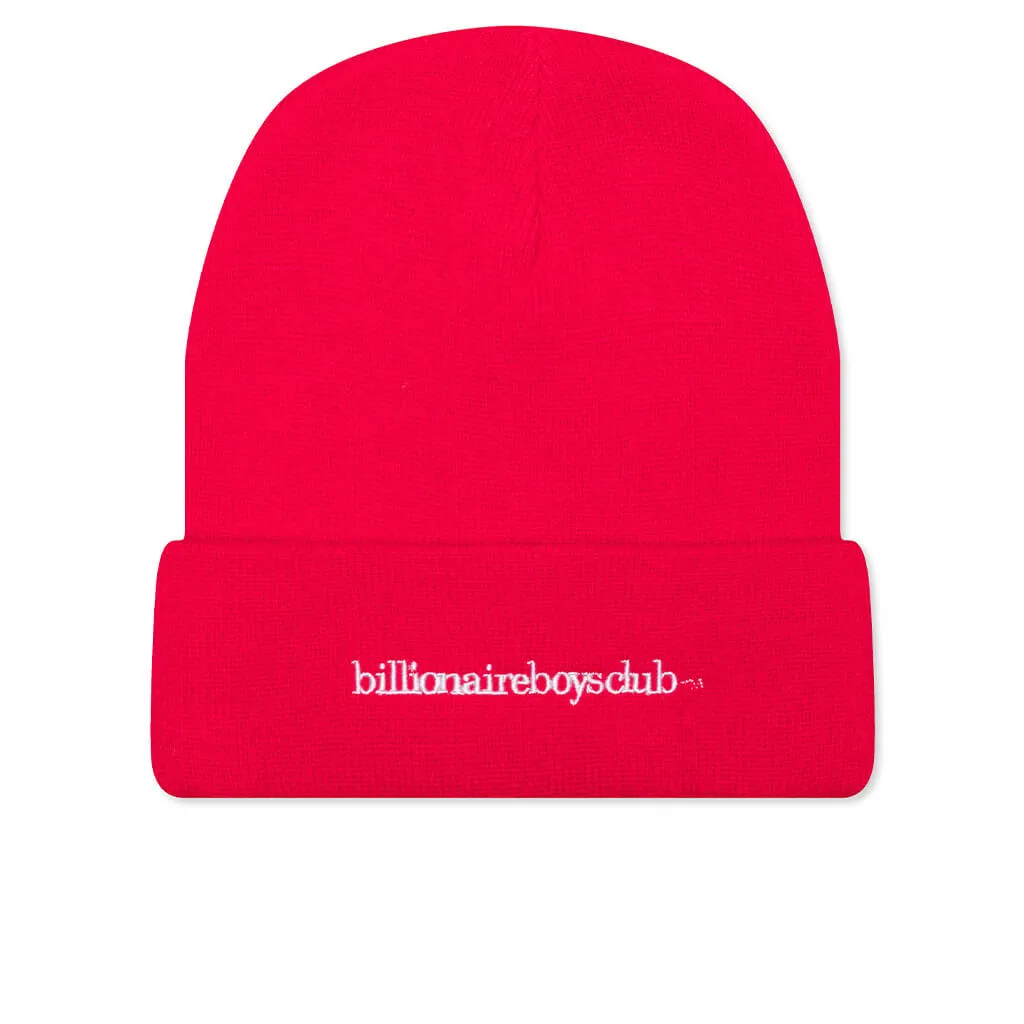 BB Nebula Beanie - Lollipop Red