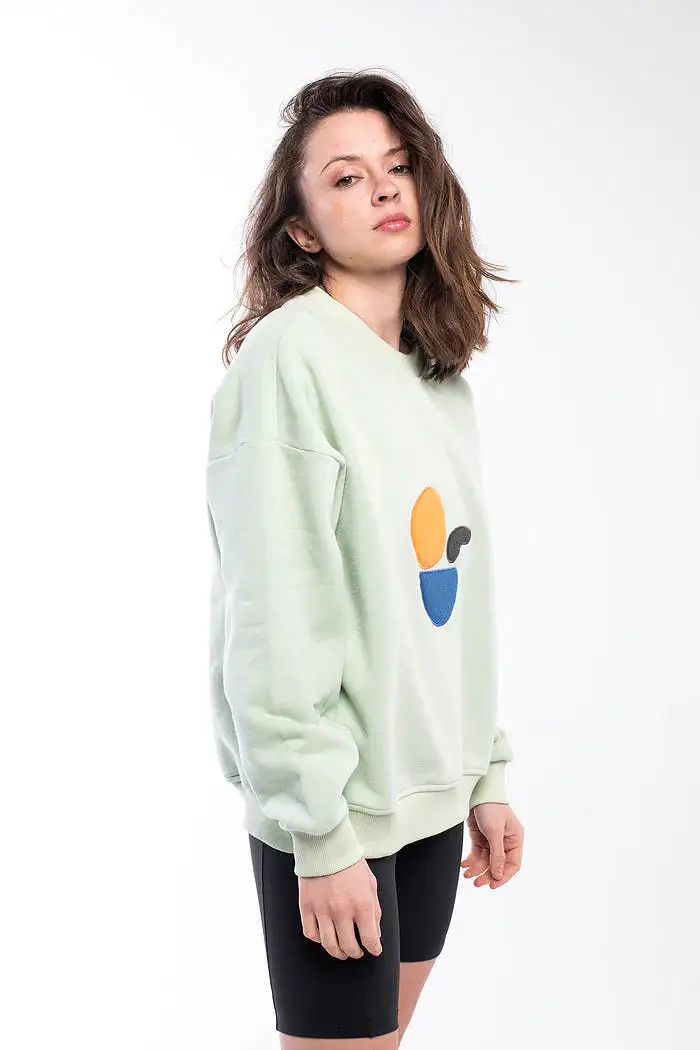 Bee And Alpaca Balance Stones Sweatshirt