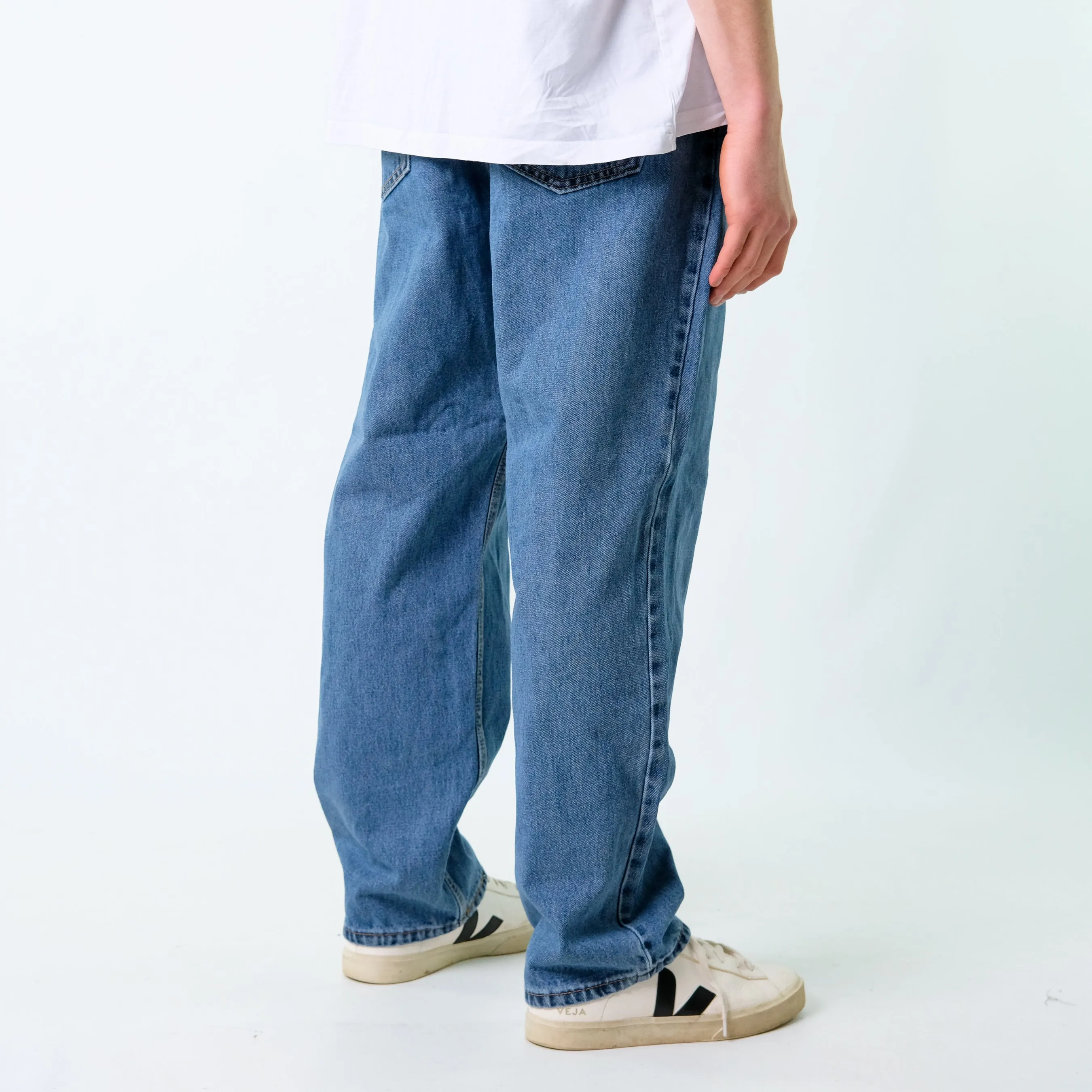 Blue y2ks Levi's 550 Denim Jeans Baggy Pants (38x30)