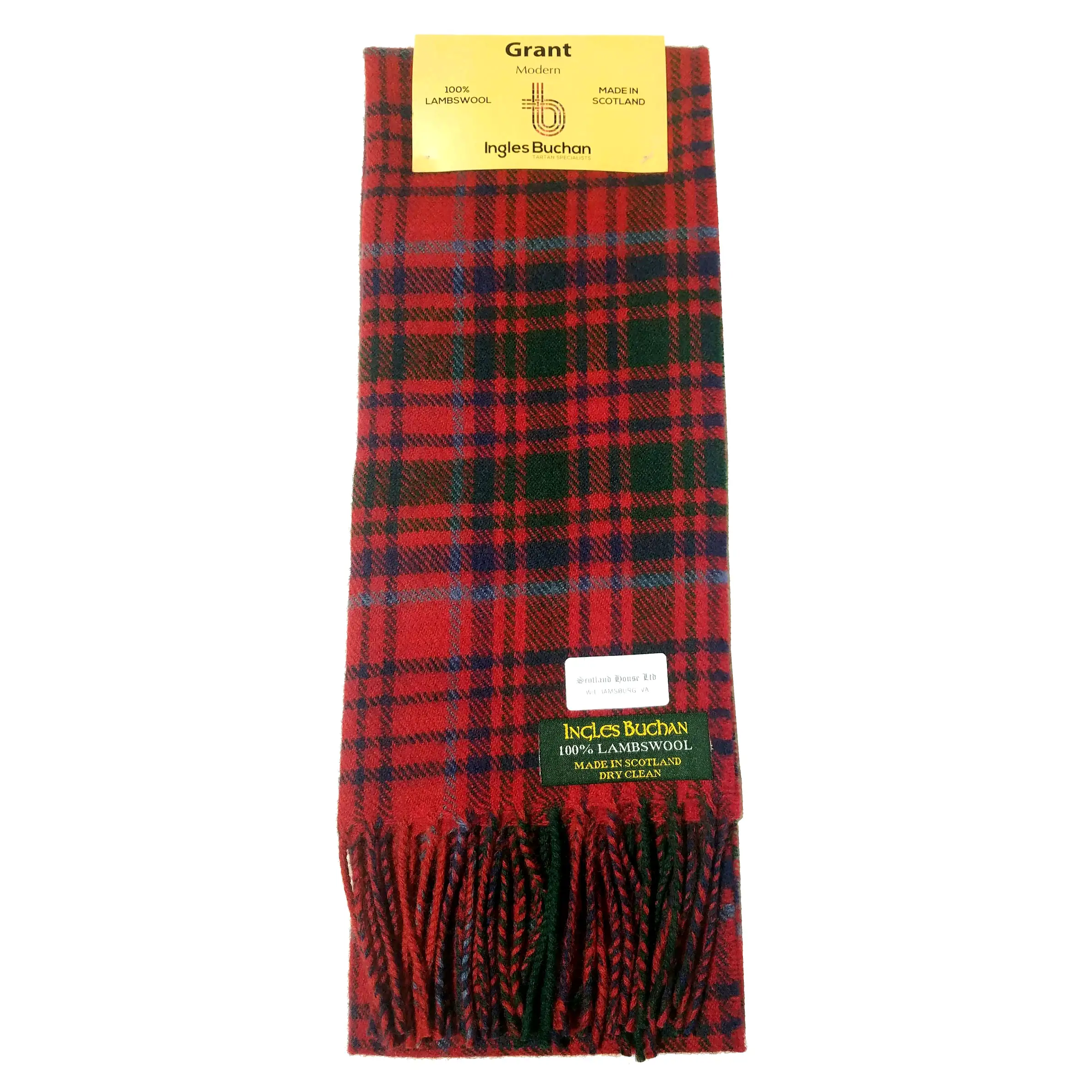 Brushed Wool Tartan Scarves [45 Tartans]