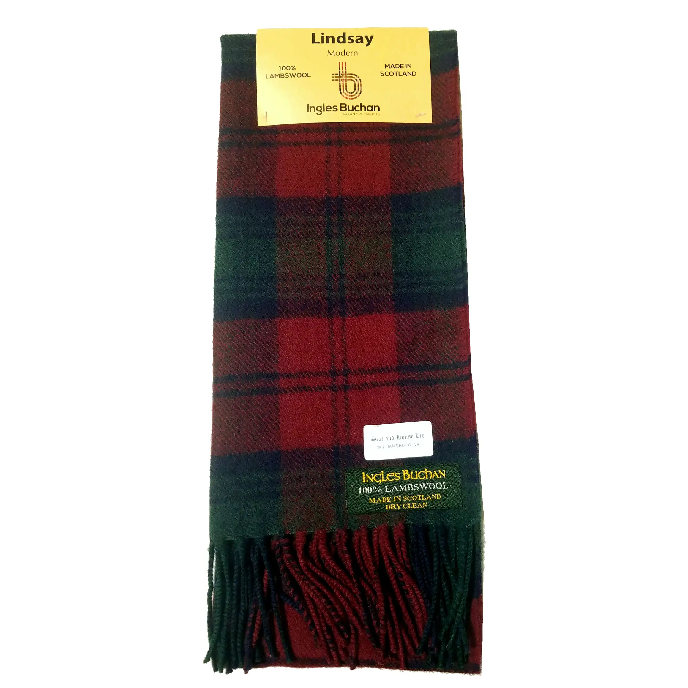 Brushed Wool Tartan Scarves [45 Tartans]