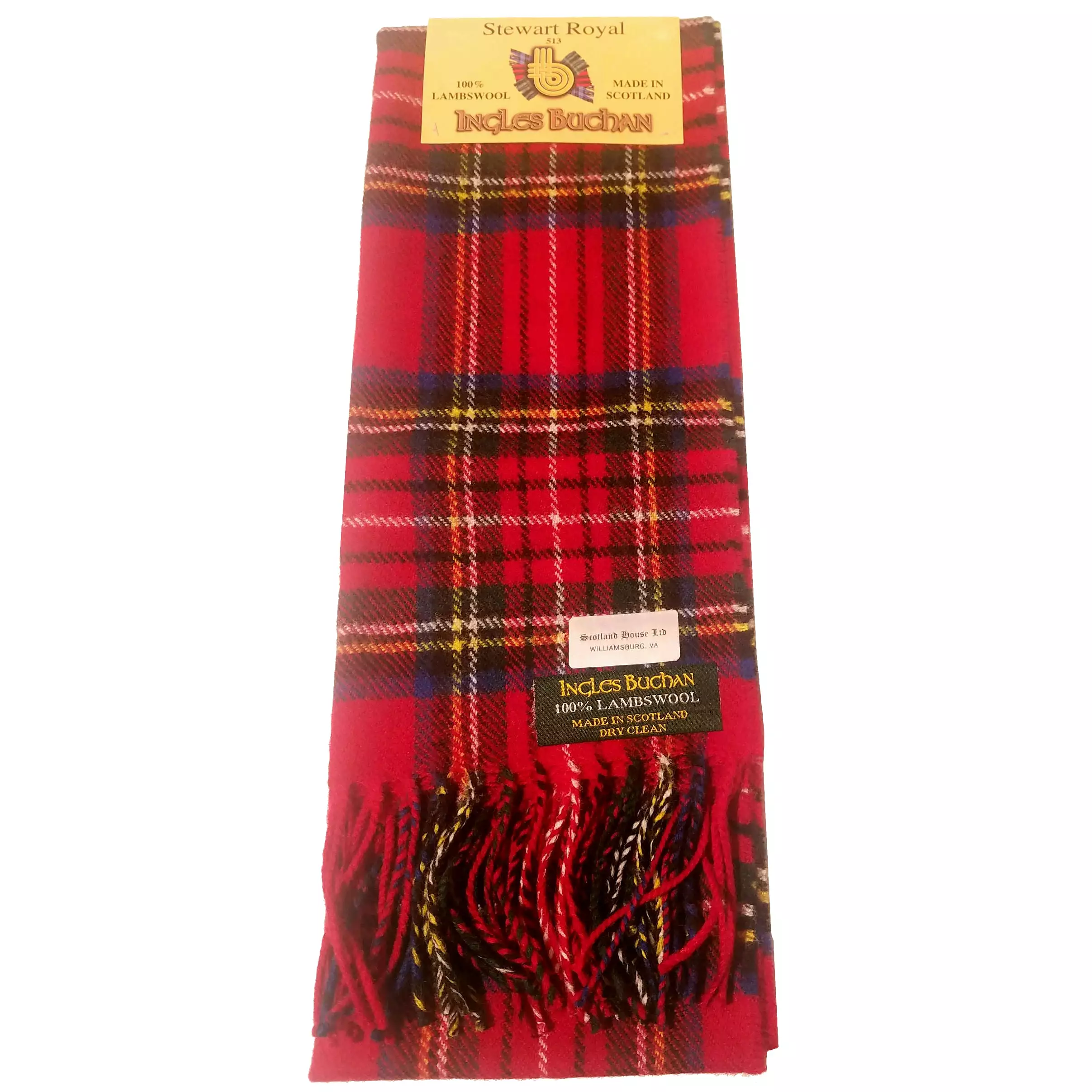 Brushed Wool Tartan Scarves [45 Tartans]