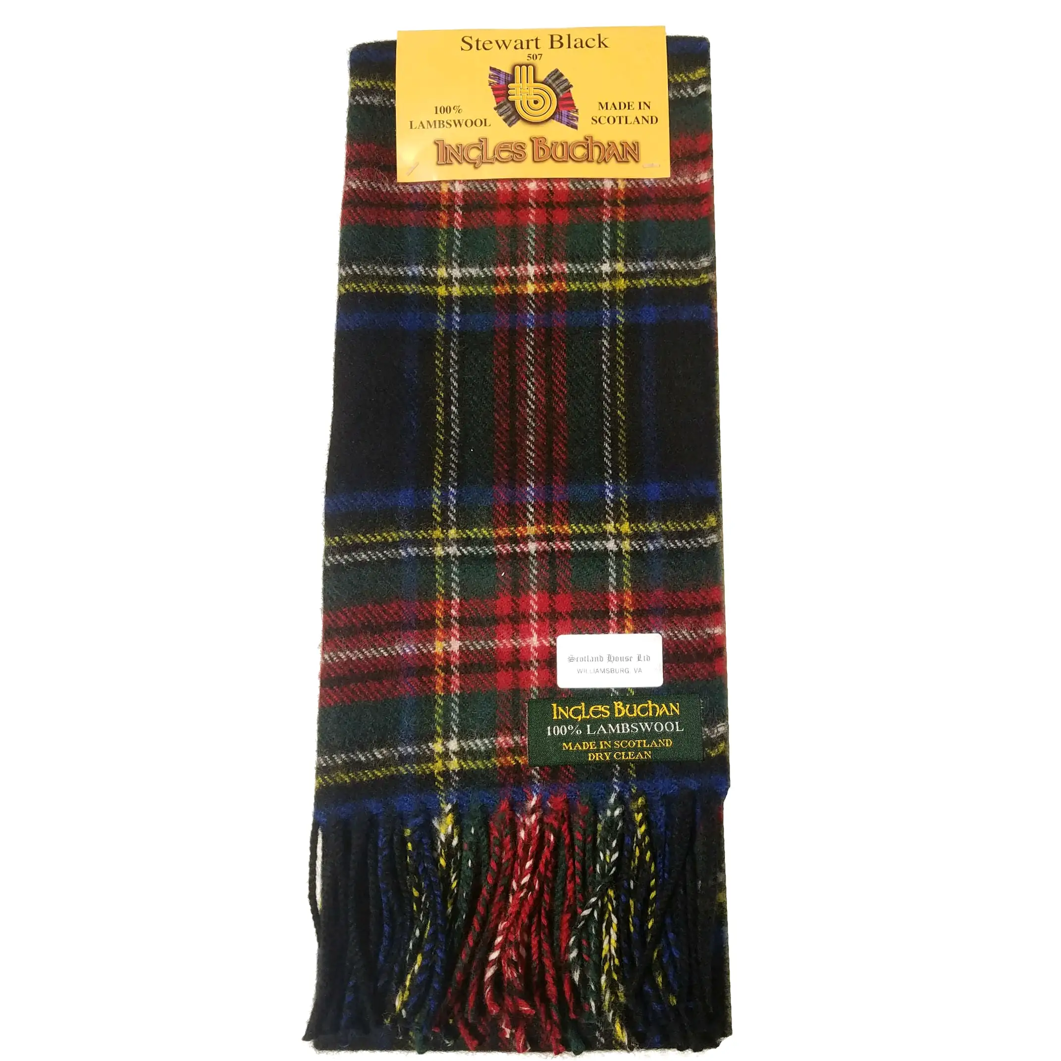 Brushed Wool Tartan Scarves [45 Tartans]