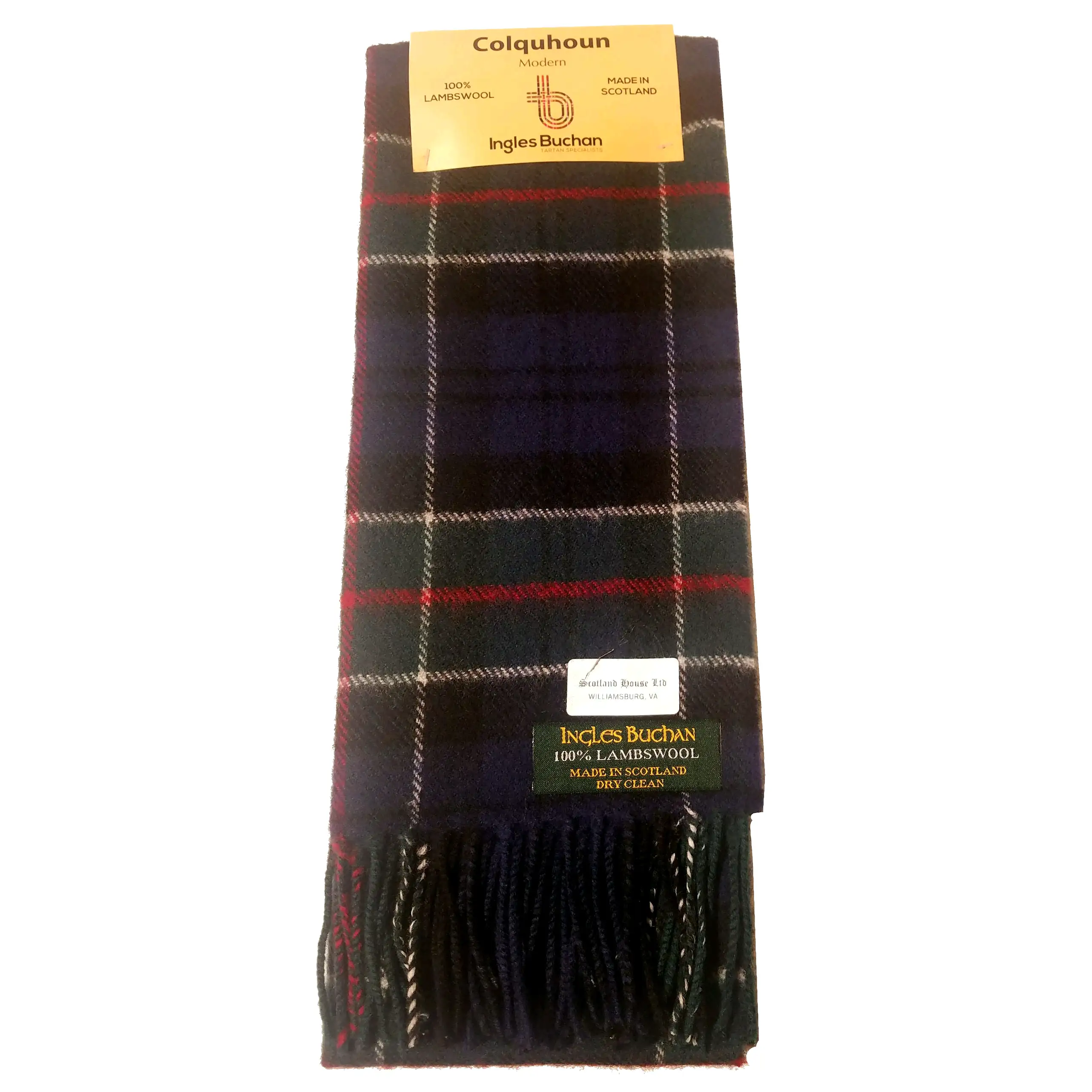 Brushed Wool Tartan Scarves [45 Tartans]