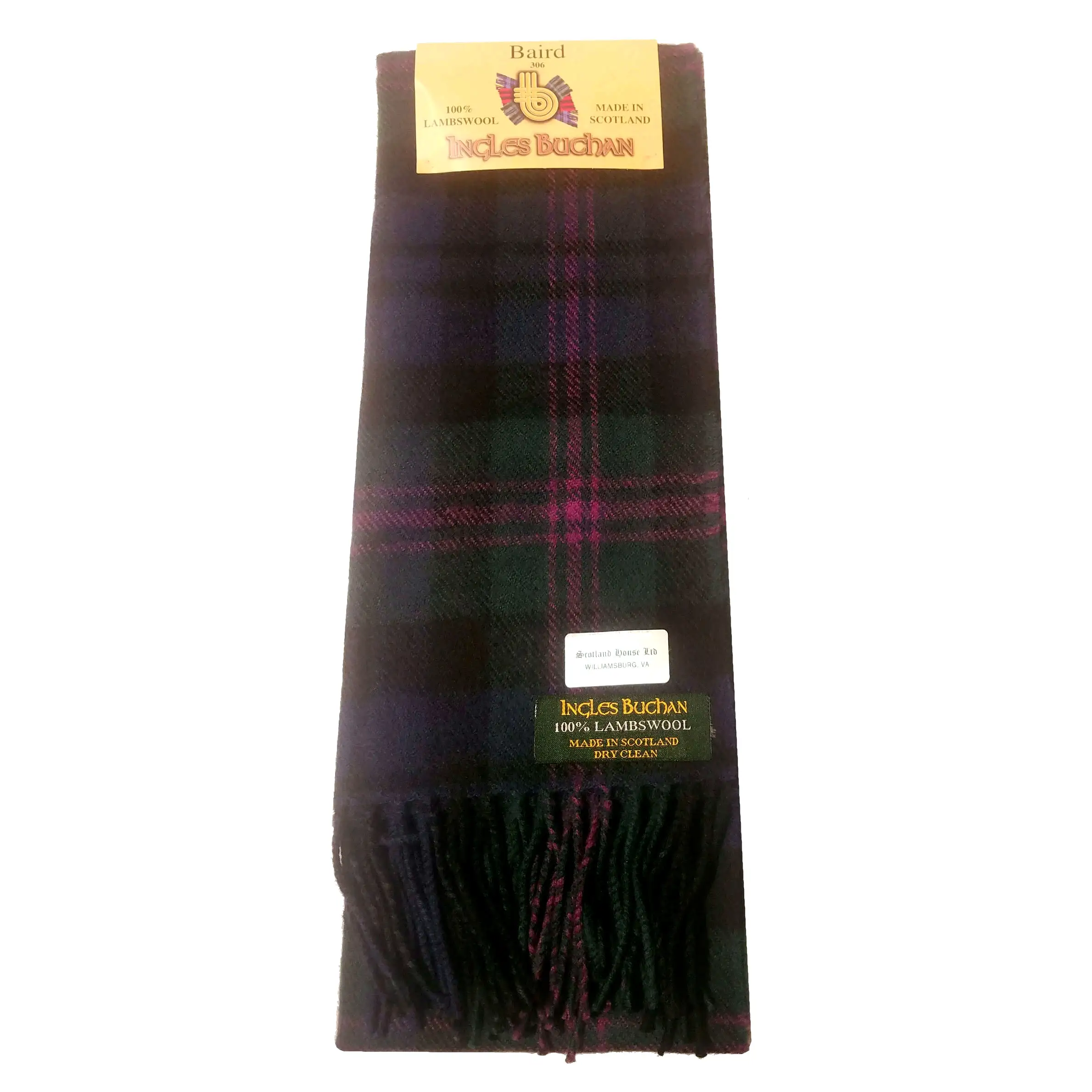 Brushed Wool Tartan Scarves [45 Tartans]