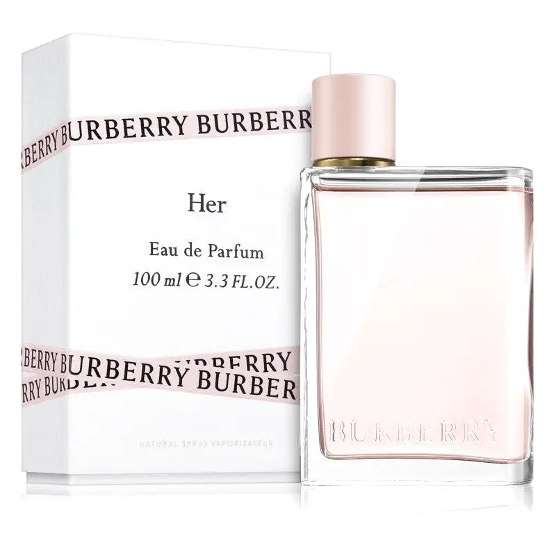 Burberry For Her Eau De Parfum 3.3 oz 100 ml