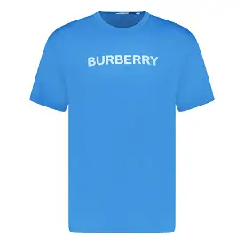 BURBERRY LOGO T-SHIRT BLUE