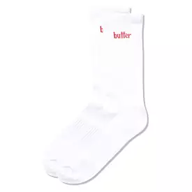 Butter Goods Basic Socks White