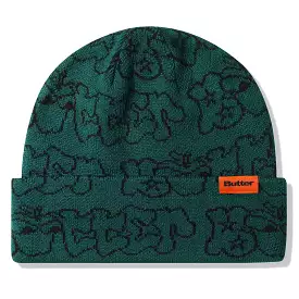 Butter Goods Big Apple Cuff Beanie Green