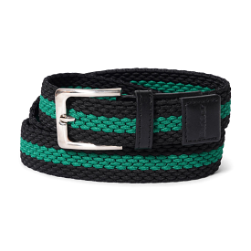 Butter Goods Braided Belt Black / Green