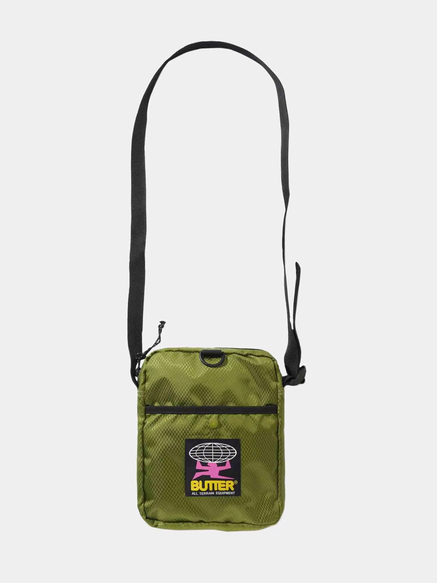 Butter Goods Ripstop Side Bag - Green