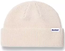 Buttergoods Wharfie Beanie (White Label) / Bone